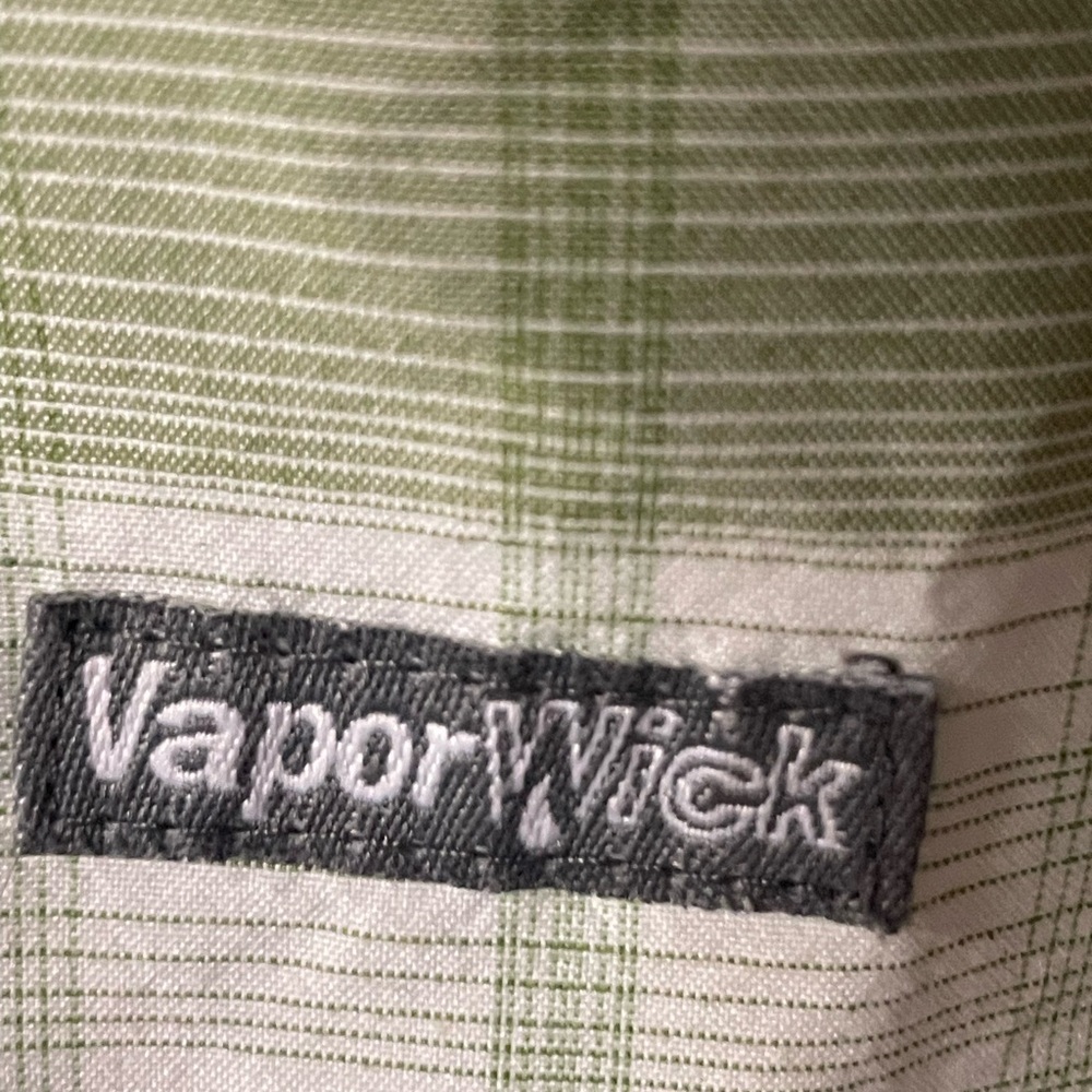 The North Face Green and White Casual Button Down Tech Shirt Men’s XL - Picture 8 of 8